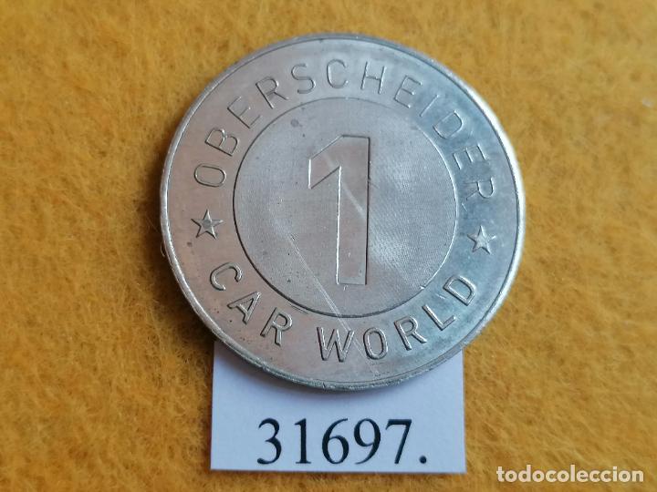 Monedas locales: Ficha autolavado, token, jeton - Foto 2