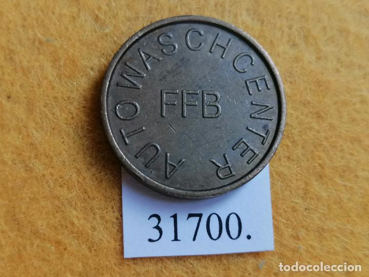 Monedas locales: Ficha autolavado, token, jeton - Foto 1