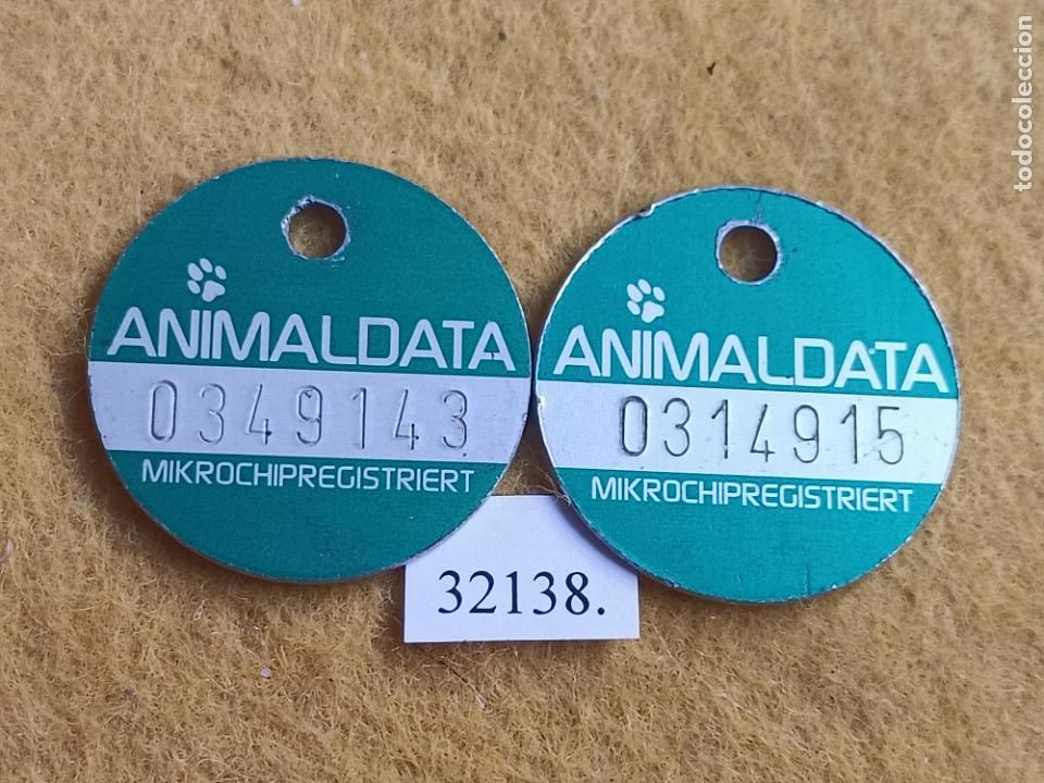 Monnaies locales: Lote 2 fichas mascotas , token, jet&oacute;n