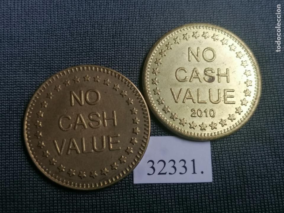 Monedas locales: Lote 2 fichas , token, jeton - Foto 2