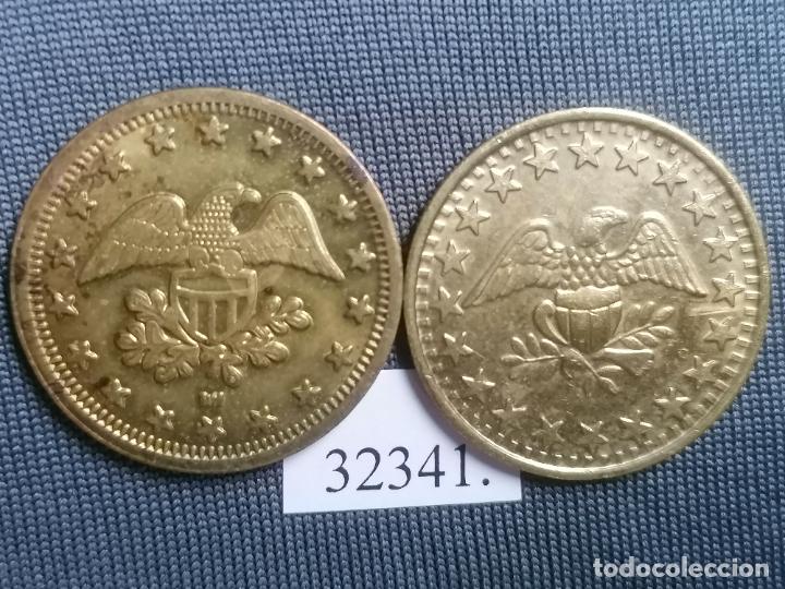 Monedas locales: Lote 2 fichas , token, jeton - Foto 1