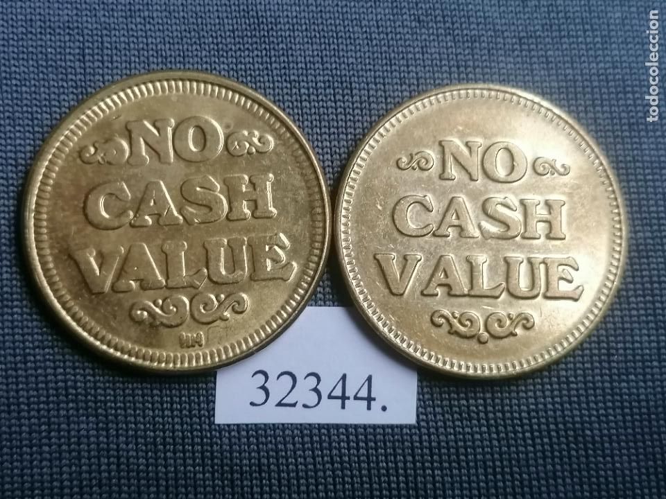 Monedas locales: Lote 2 fichas , token, jeton - Foto 2