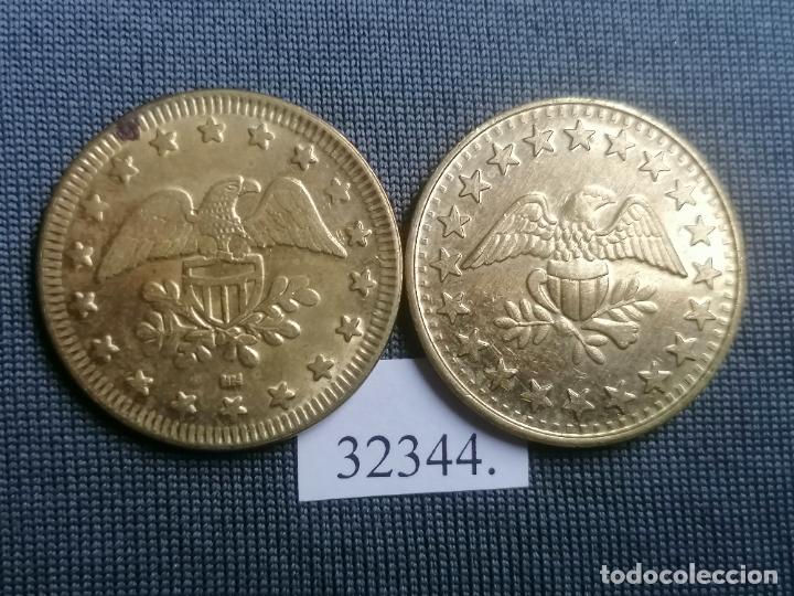 Monedas locales: Lote 2 fichas , token, jeton - Foto 1