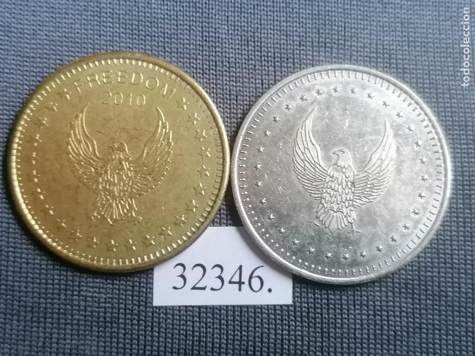 Monedas locales: Lote 2 fichas , token, jeton - Foto 1