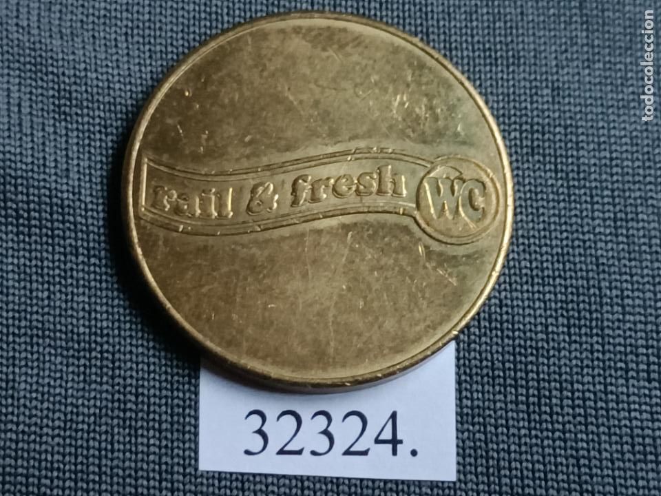 Monedas locales: ficha WC, token, jet&oacute;n - Foto 2