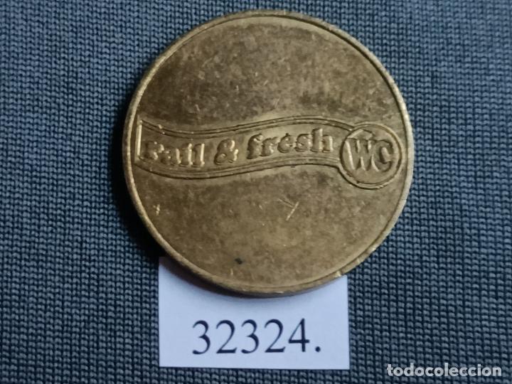 Monedas locales: ficha WC, token, jet&oacute;n - Foto 1
