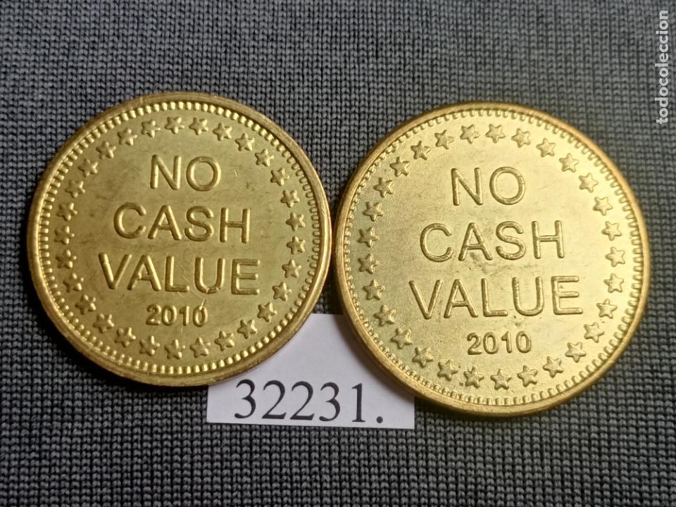Monedas locales: Lote 2 fichas , token, jeton - Foto 2