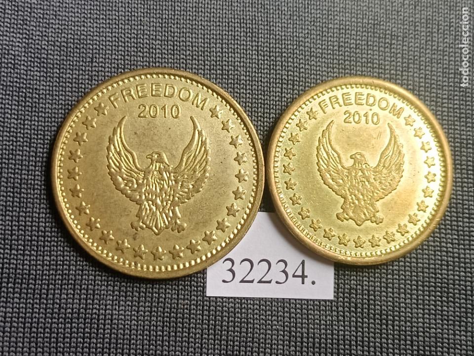 Monedas locales: Lote 2 fichas , token, jeton - Foto 1