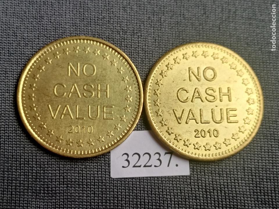 Monedas locales: Lote 2 fichas , token, jeton - Foto 2