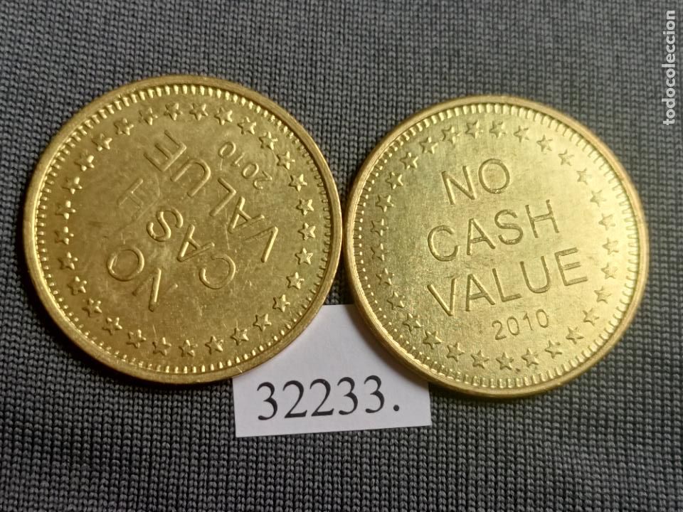 Monedas locales: Lote 2 fichas , token, jeton - Foto 2