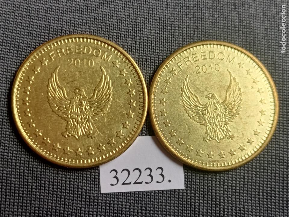 Monedas locales: Lote 2 fichas , token, jeton - Foto 1