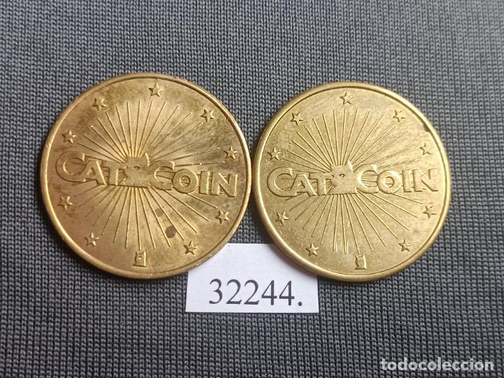 Monedas locales: Lote 2 fichas , token, jeton - Foto 1
