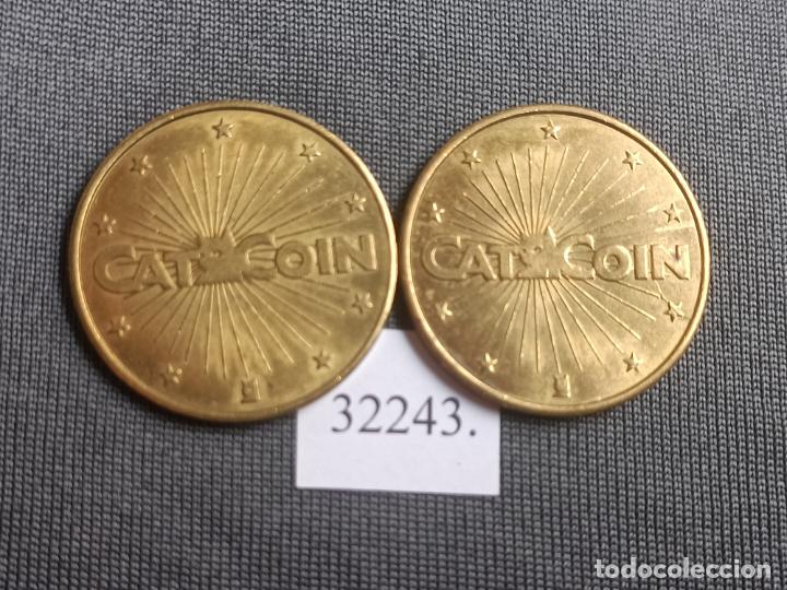 Monedas locales: Lote 2 fichas , token, jeton - Foto 1