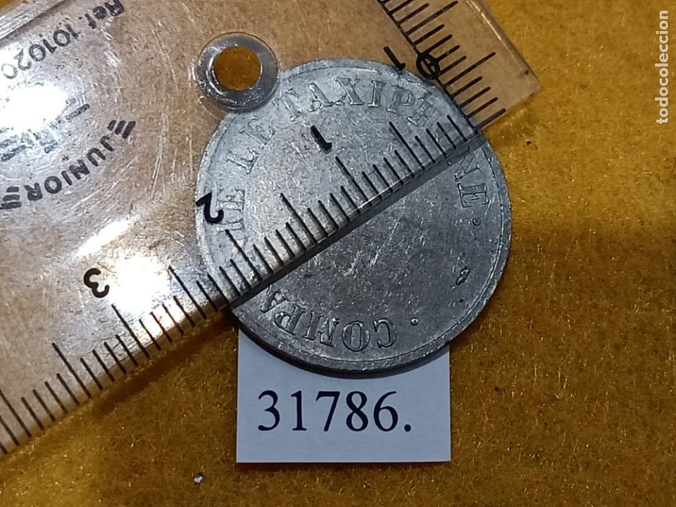 Monedas locales: Ficha tel&eacute;fono Francia , token, jeton - Foto 3