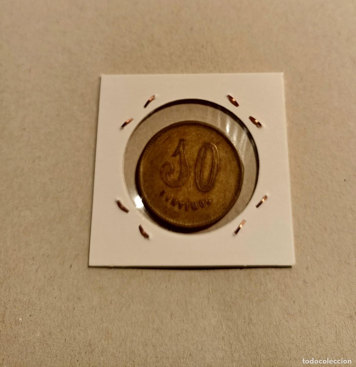 Monedas locales: FICHA UNION COPERATISTA BARCELONESA 10 CENTIMOS - Foto 1