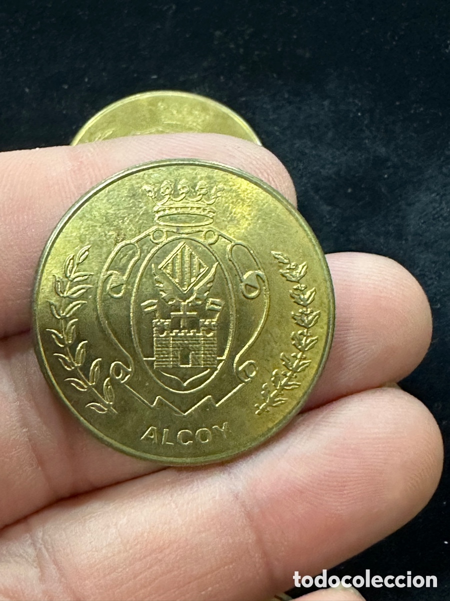 Monedas locales: Lote de jetones de valencia - Foto 5