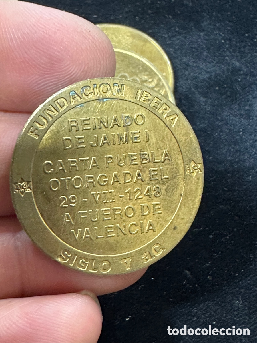 Monedas locales: Lote de jetones de valencia - Foto 10