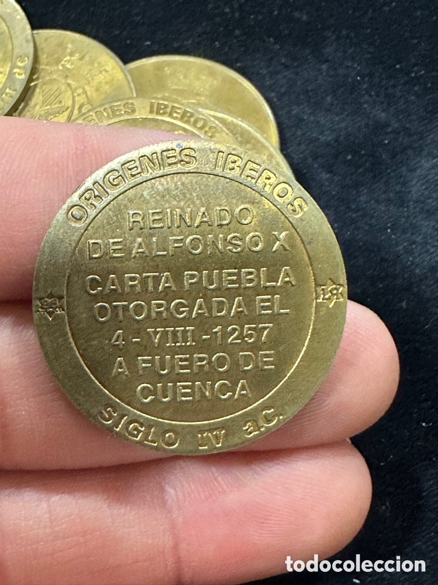 Monedas locales: Lote de jetones de valencia - Foto 15