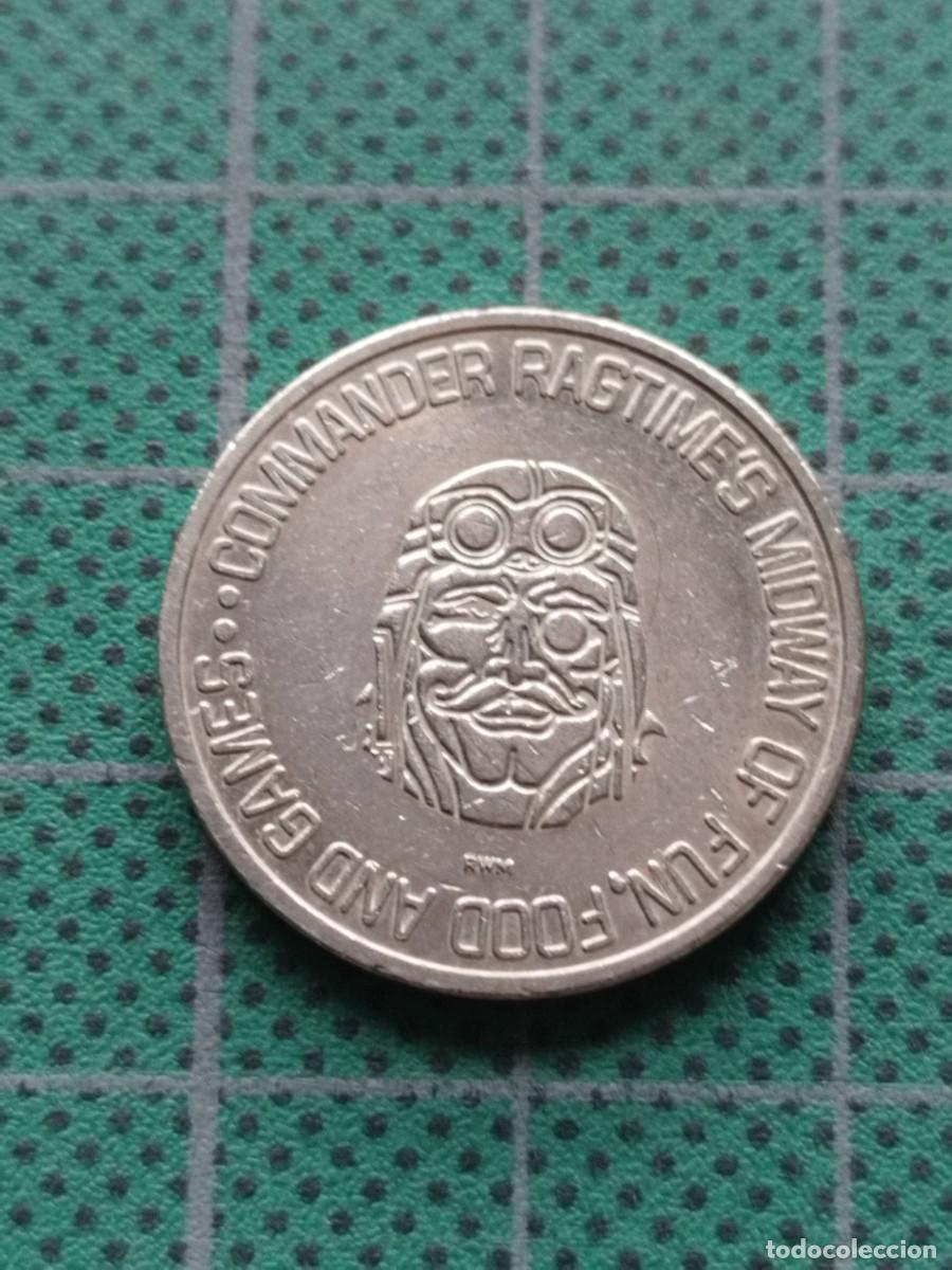 Monedas locales: Game Token - Commander Ragtimes Midway / Estados Unidos - Foto 1