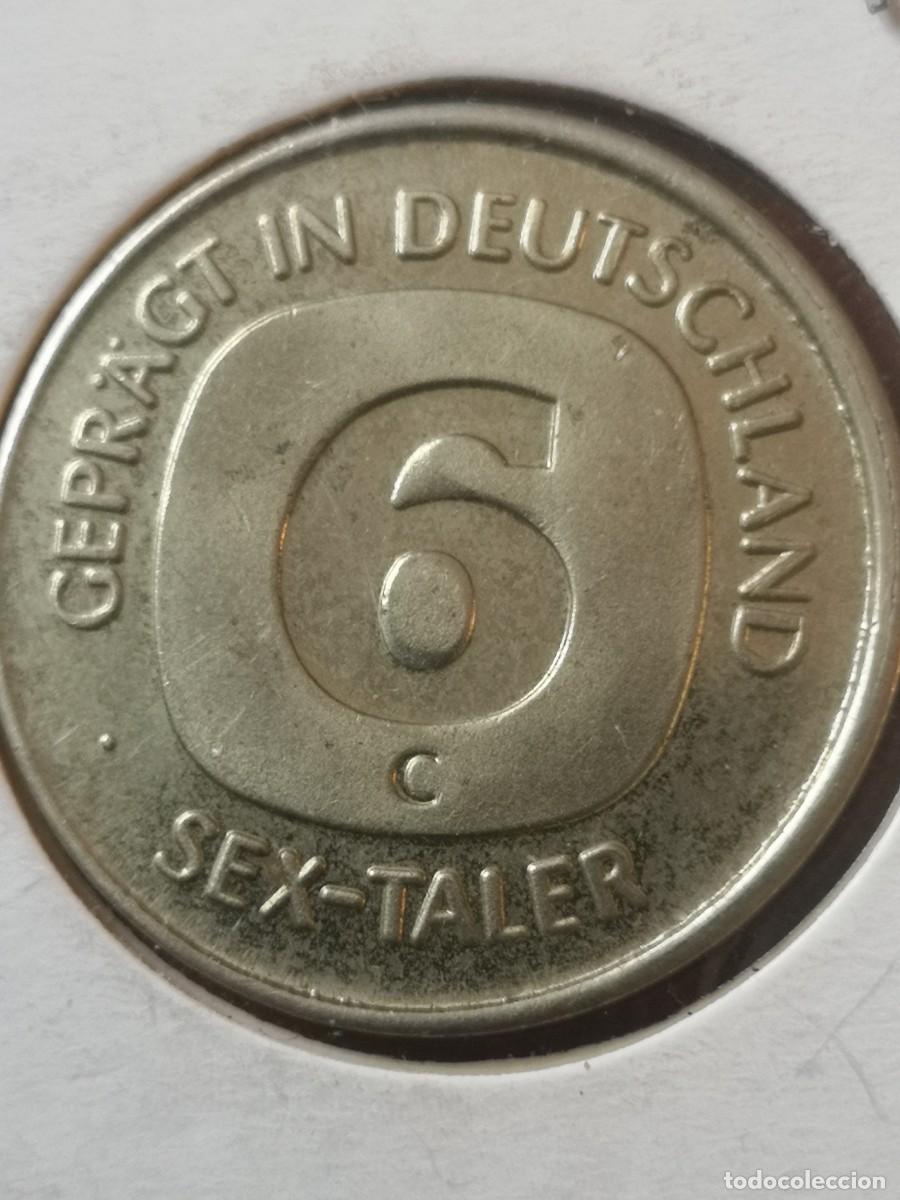 Monedas locales: Ficha sex taler - Foto 5