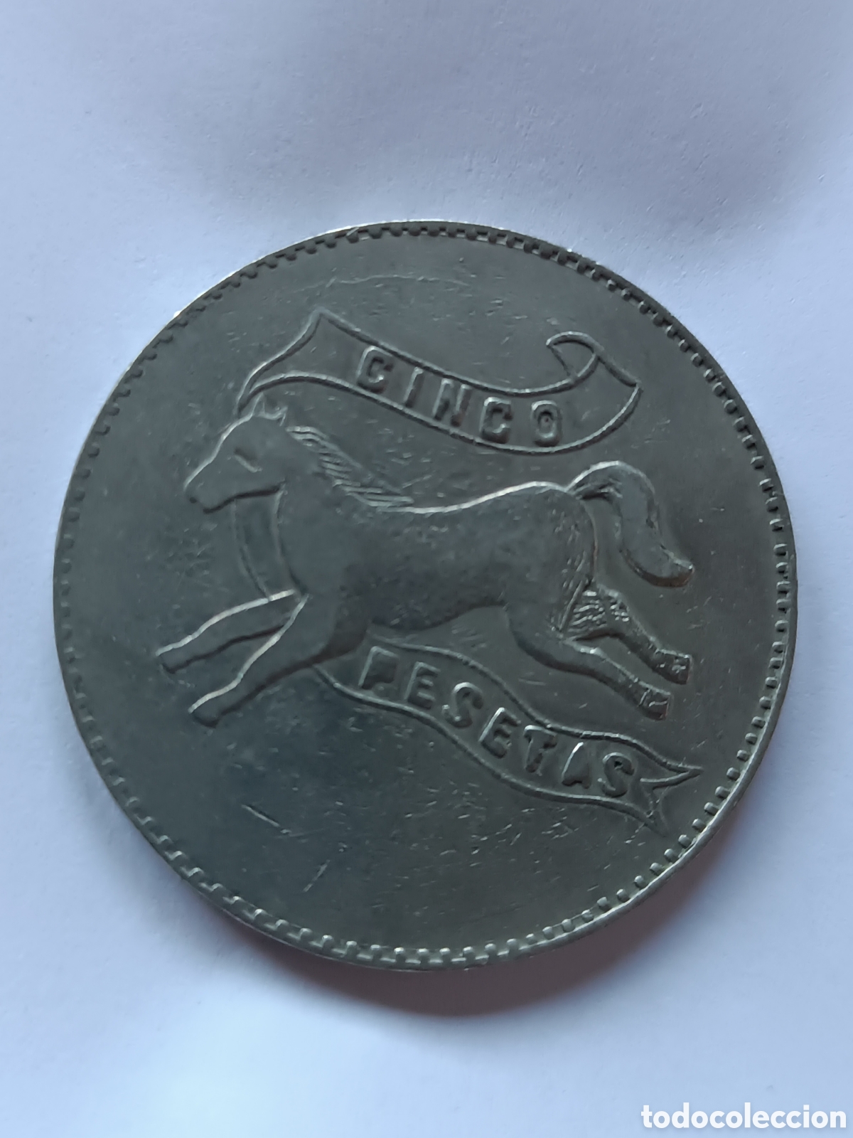 Monedas locales: Ficha casino 5 pesetas - Foto 2