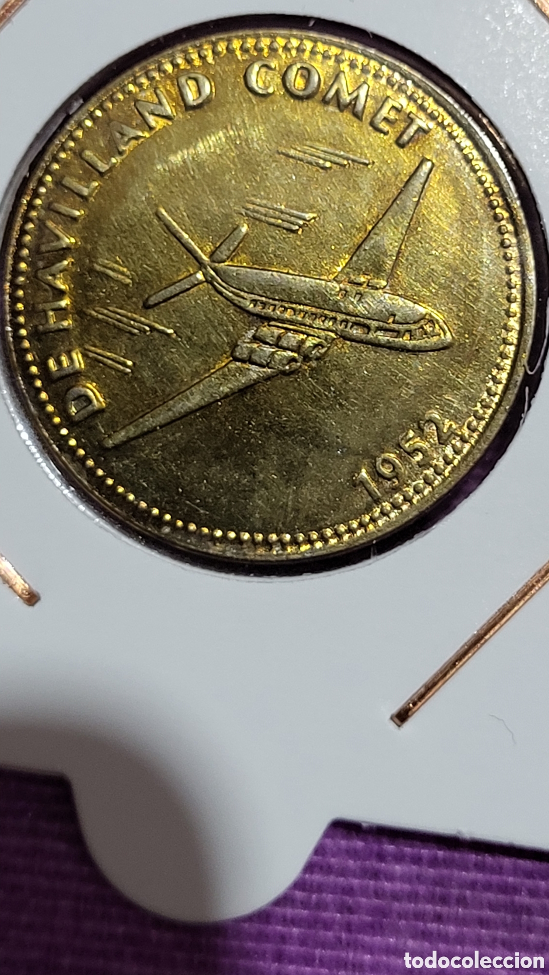 Monedas locales: Ficha Shell conmemorativa - Foto 1