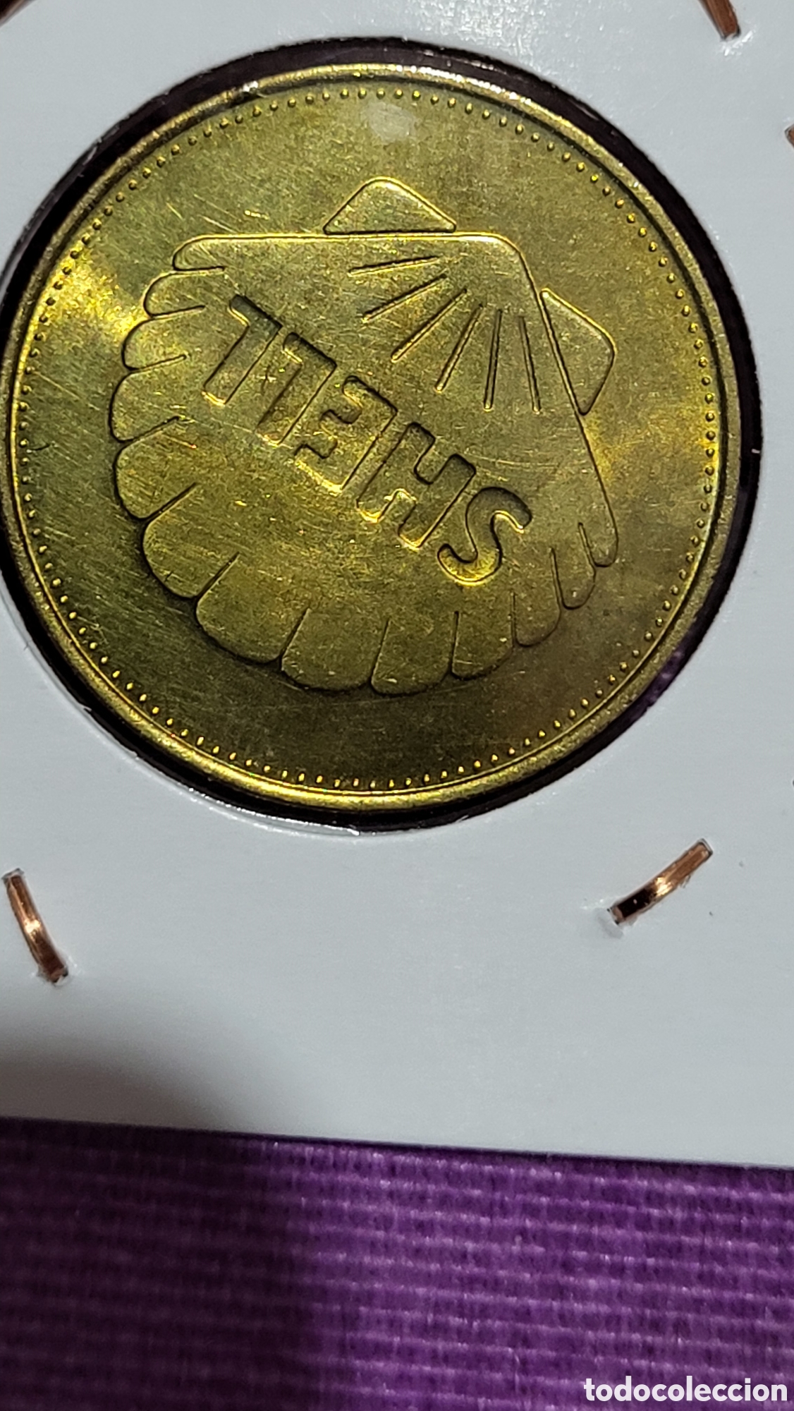 Monedas locales: Ficha Shell conmemorativa - Foto 2