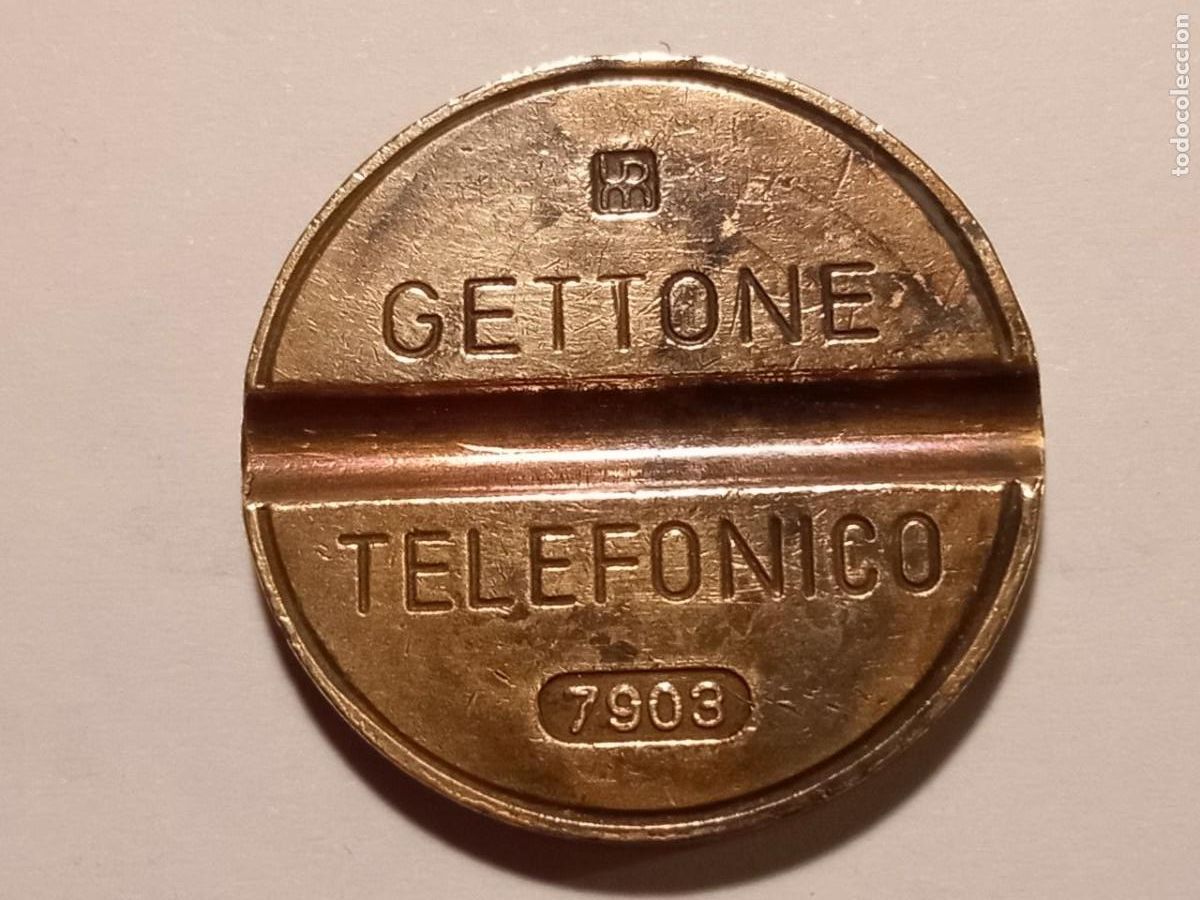 Monedas locales: FICHA TELEFONICA DE GETTONE TELEFONICO 7903 - Foto 1