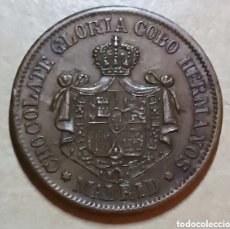 Monete locali: FICHA MEDALLA CHOCOLATE GLORIA COBO HERMANOS CRISTÓBAL COLON
