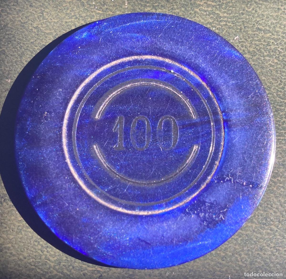 Monedas locales: Ficha de casino. 100 pesetas - Foto 1