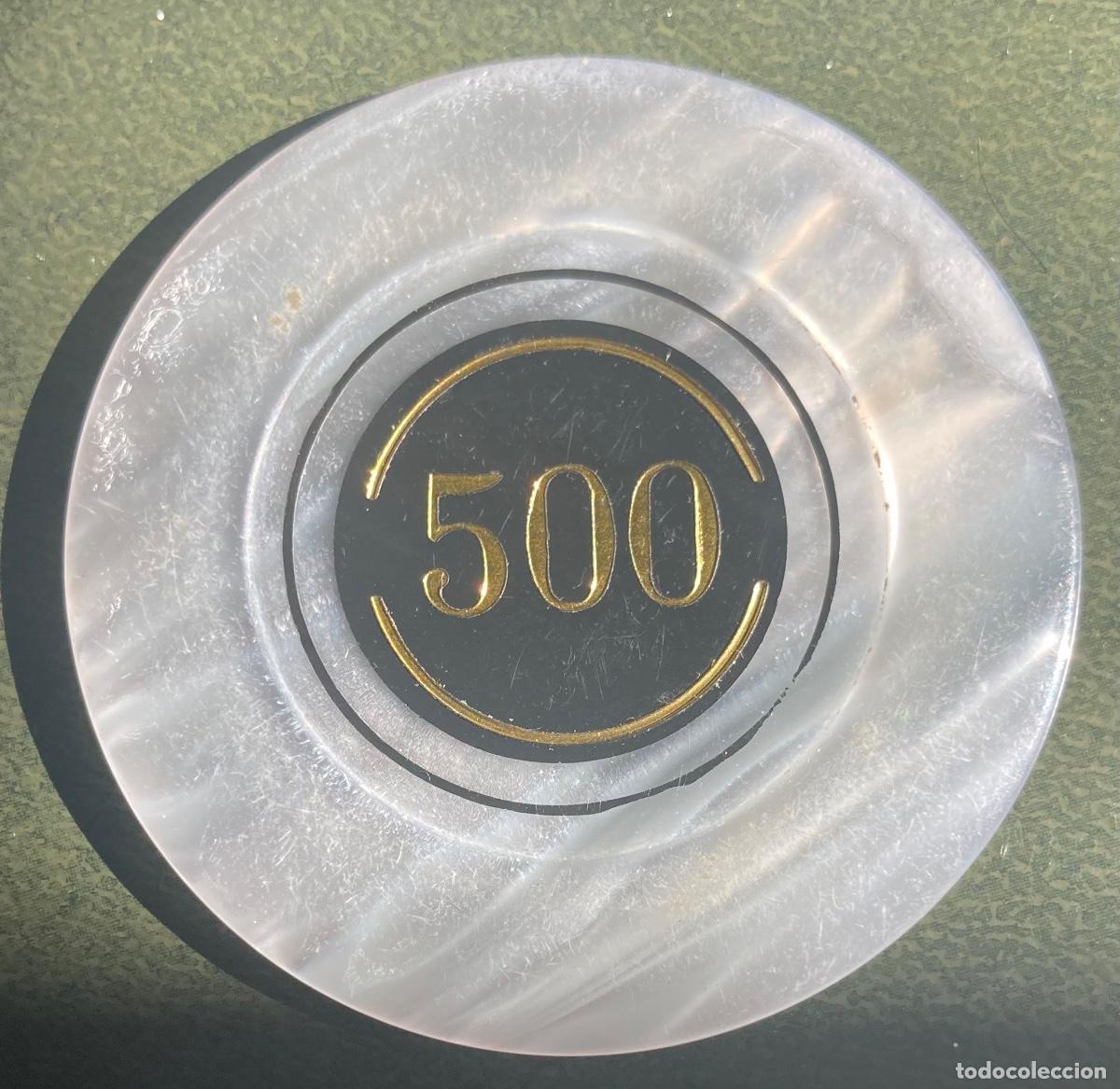 Monedas locales: Ficha de casino . 500 pesetas - Foto 2