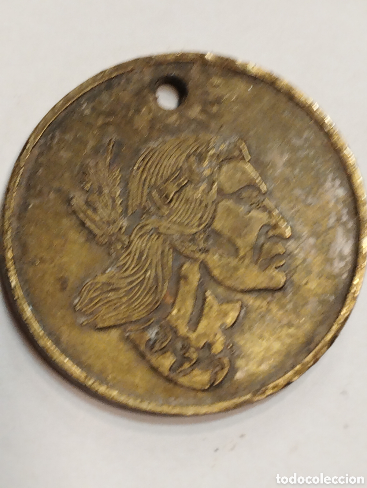 Monedas locales: Moneda de un indio en las dos caras - Foto 1