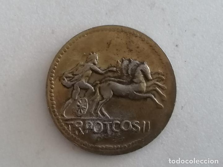 Monedas locales: FICHA MONEDA AUGUSTUS IMPERATOR - TRPOTCOSII - Foto 2