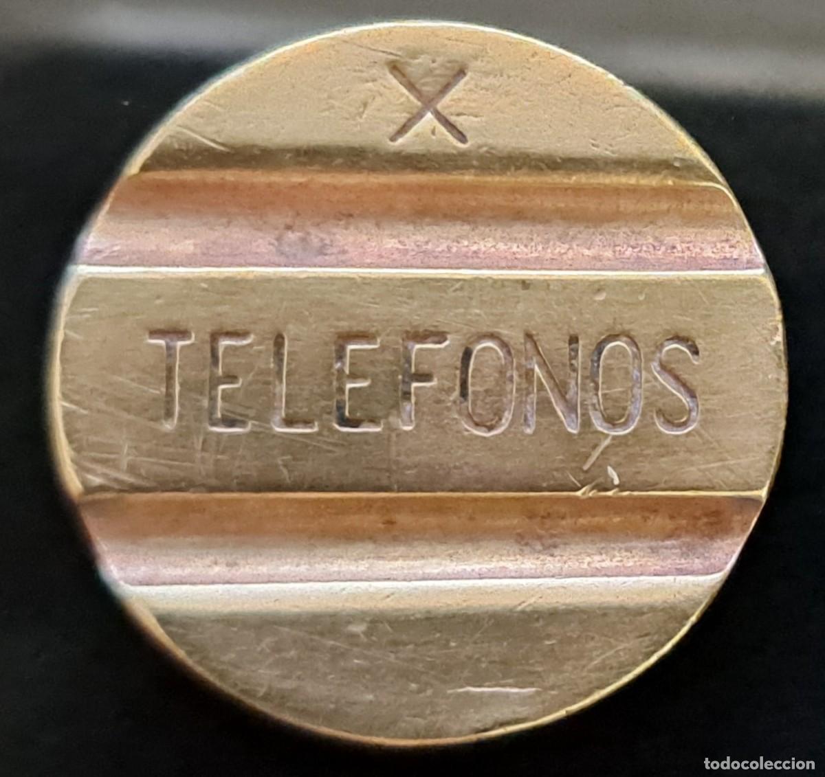 Monedas locales: Ficha de tel&eacute;fono espa&ntilde;ola - Foto 3