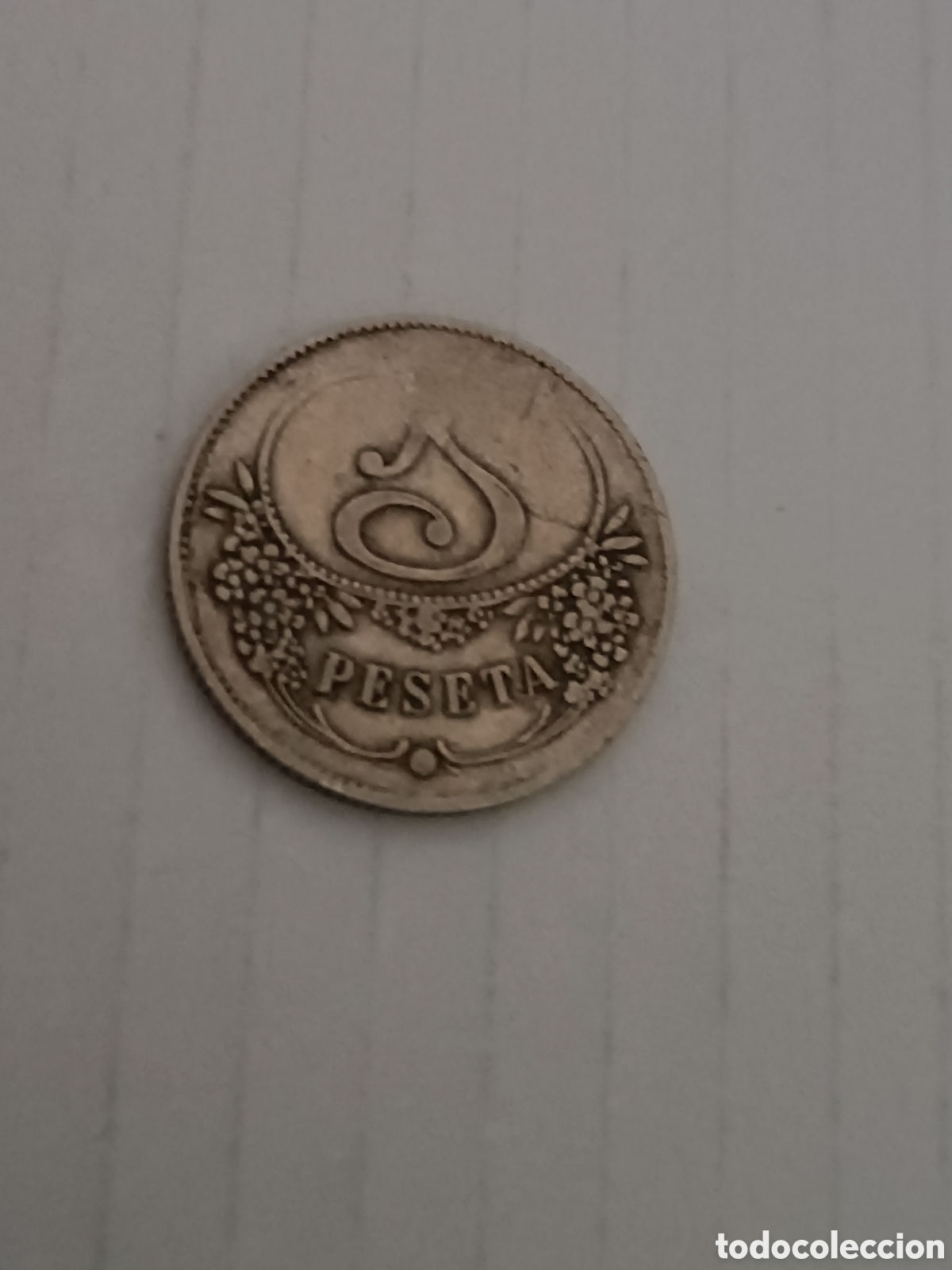 Monedas locales: Ficha casino una peseta - Foto 1
