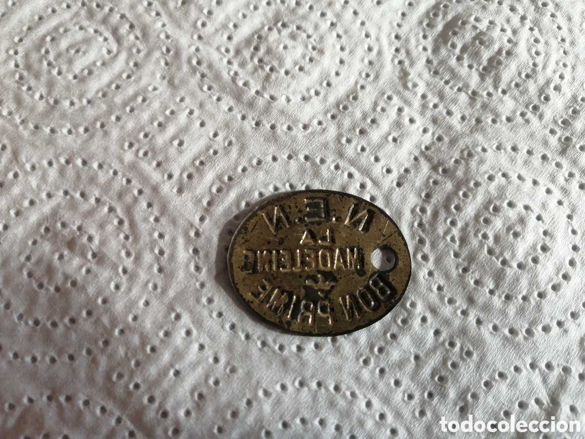 Monedas locales: Ficha NEN La Madeleine - Foto 2