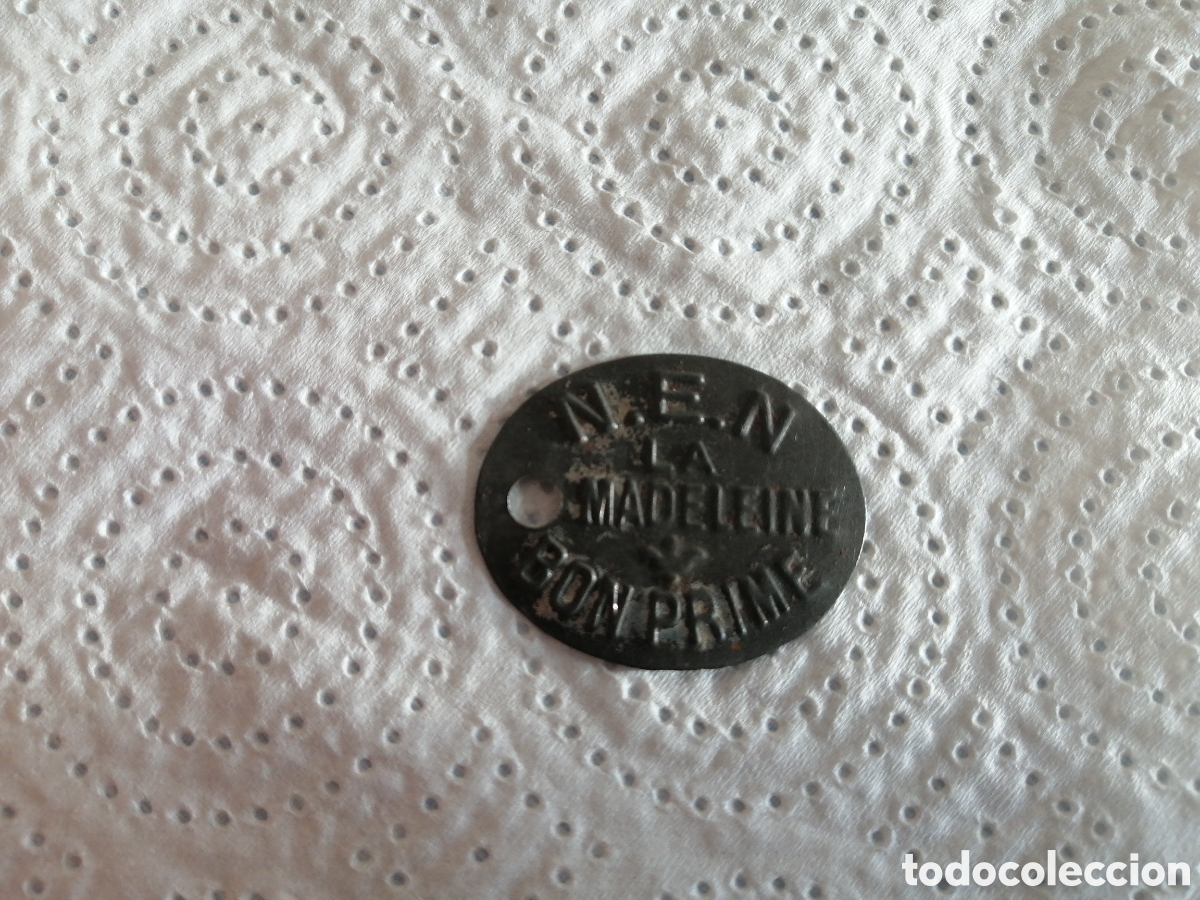 Monedas locales: Ficha NEN La Madeleine - Foto 1
