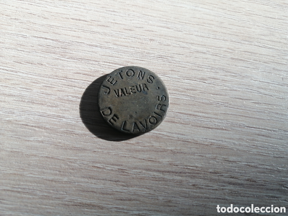 Monedas locales: Ficha v&aacute;lida para lavaderos Francia - Foto 1