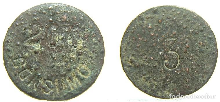 Monedas locales: FICHA A IDENTIFICAR mide 19 mm - Foto 1
