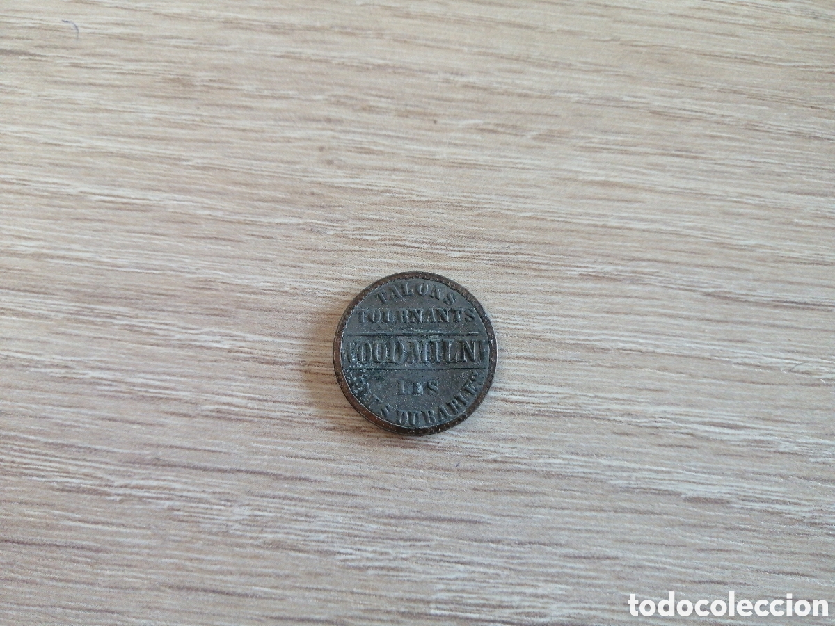 Monedas locales: Ficha de madera Francia - Foto 2