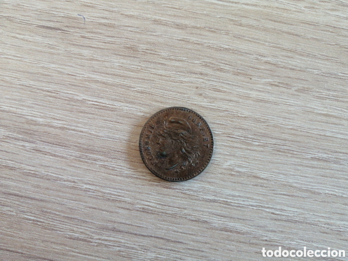 Monedas locales: Ficha de madera Francia - Foto 1