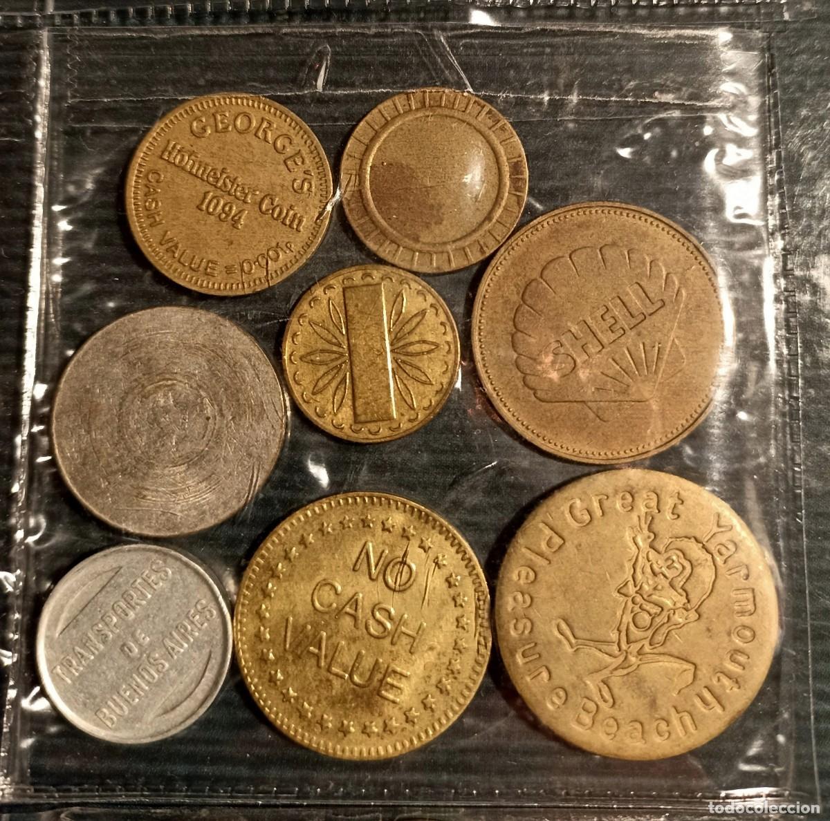 Monedas locales: GRAN LOTE DE 65 FICHAS (JETONES - FICHAS DE PROPAGANDA - COMERCIOS)
