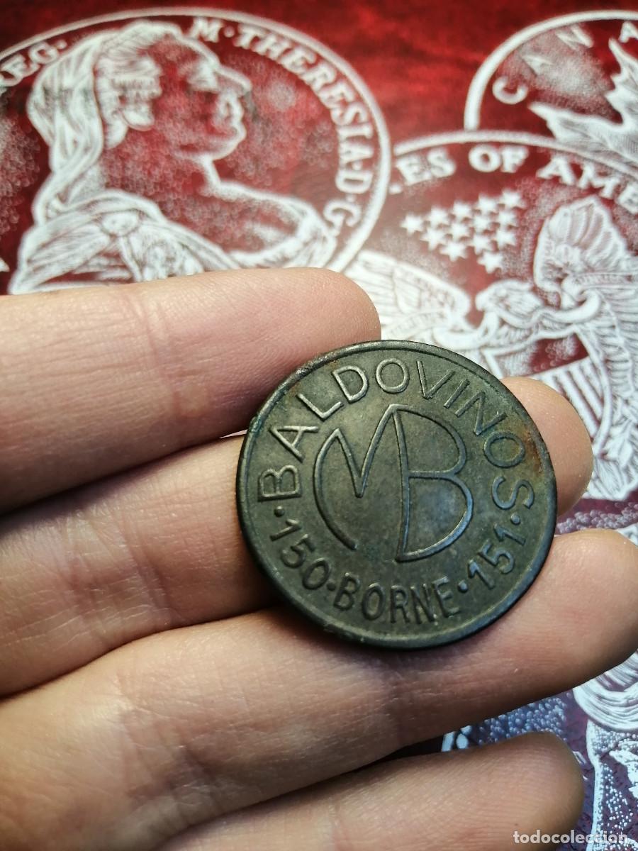 Monedas locales: FICHA DE BALDOVINOS - BORNE 150-151 - Foto 1