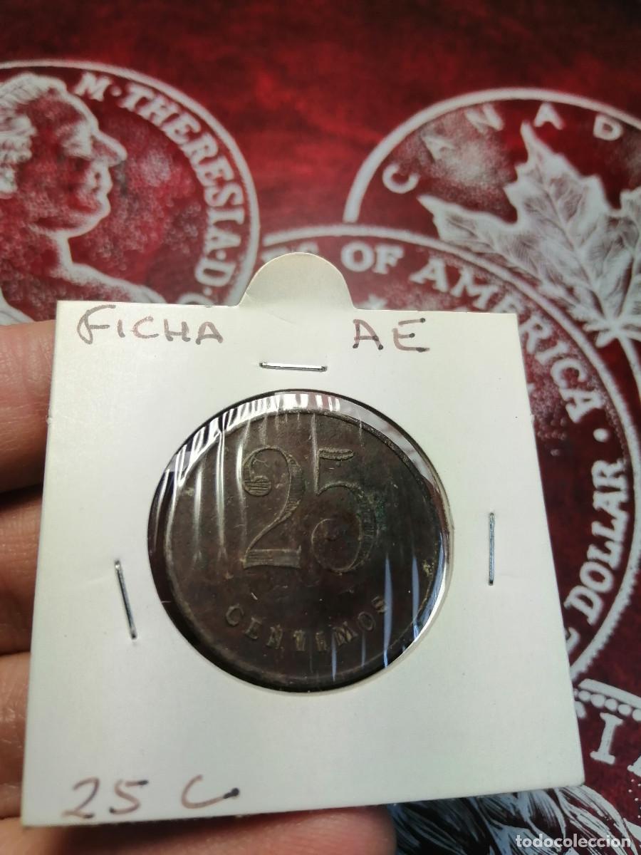 Monedas locales: RARA FICHA DEL BORNE AE - Foto 1