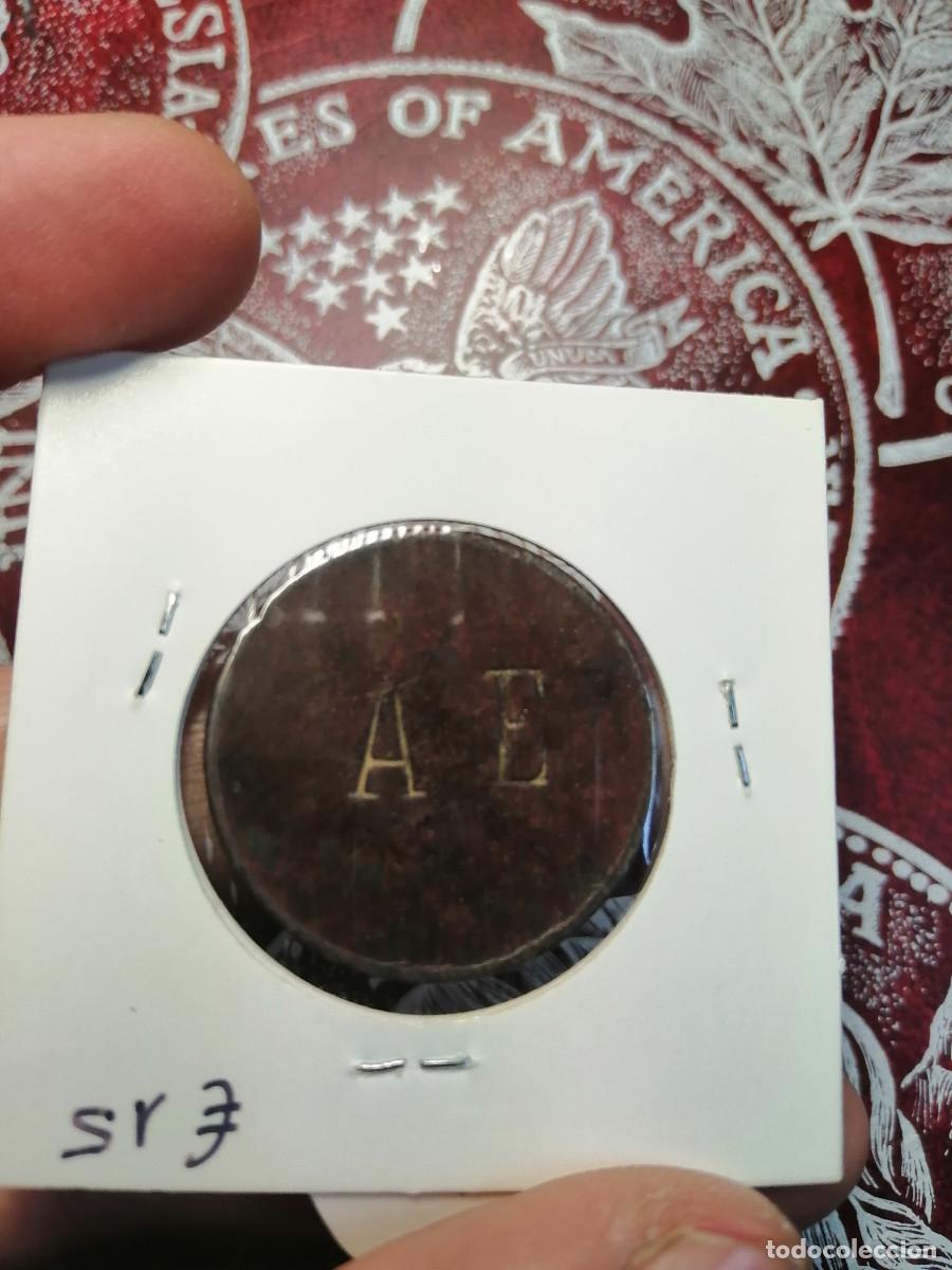 Monedas locales: RARA FICHA DEL BORNE AE - Foto 2