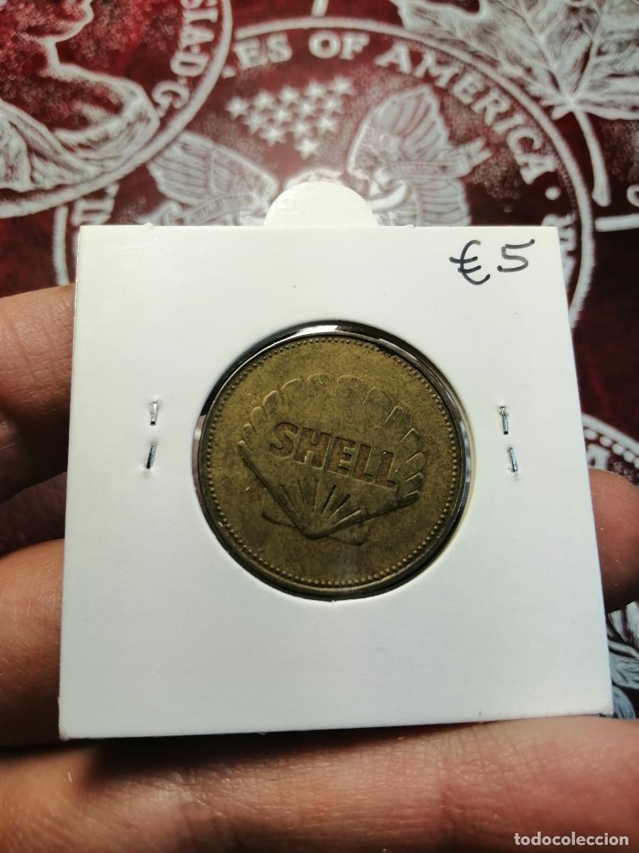 Monedas locales: Medalla TOKEN SHELL LEONARDO DA VINCI - Foto 2