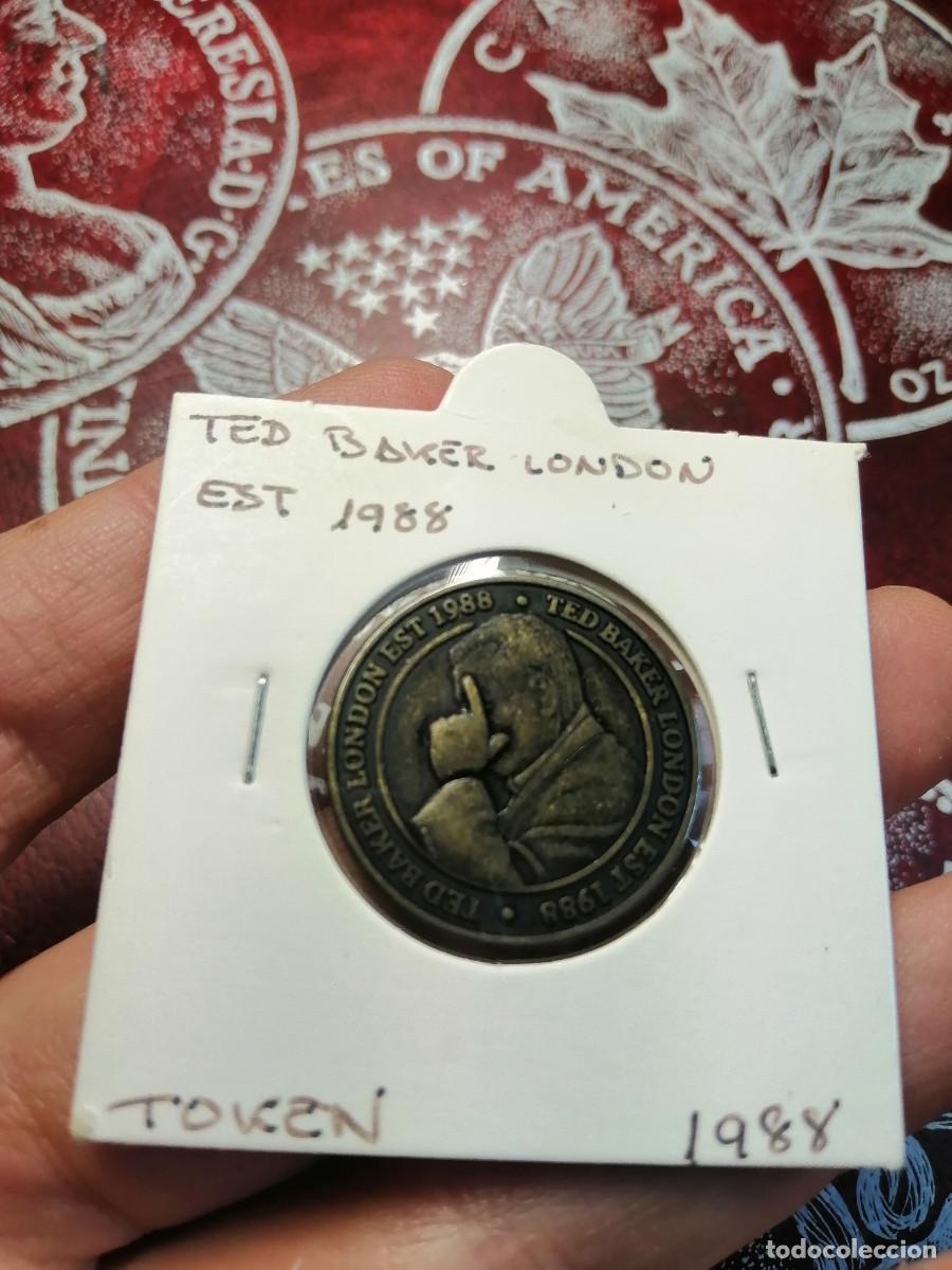Monedas locales: Medalla TOKEN TED BAKER LONDON 1988 - Foto 1