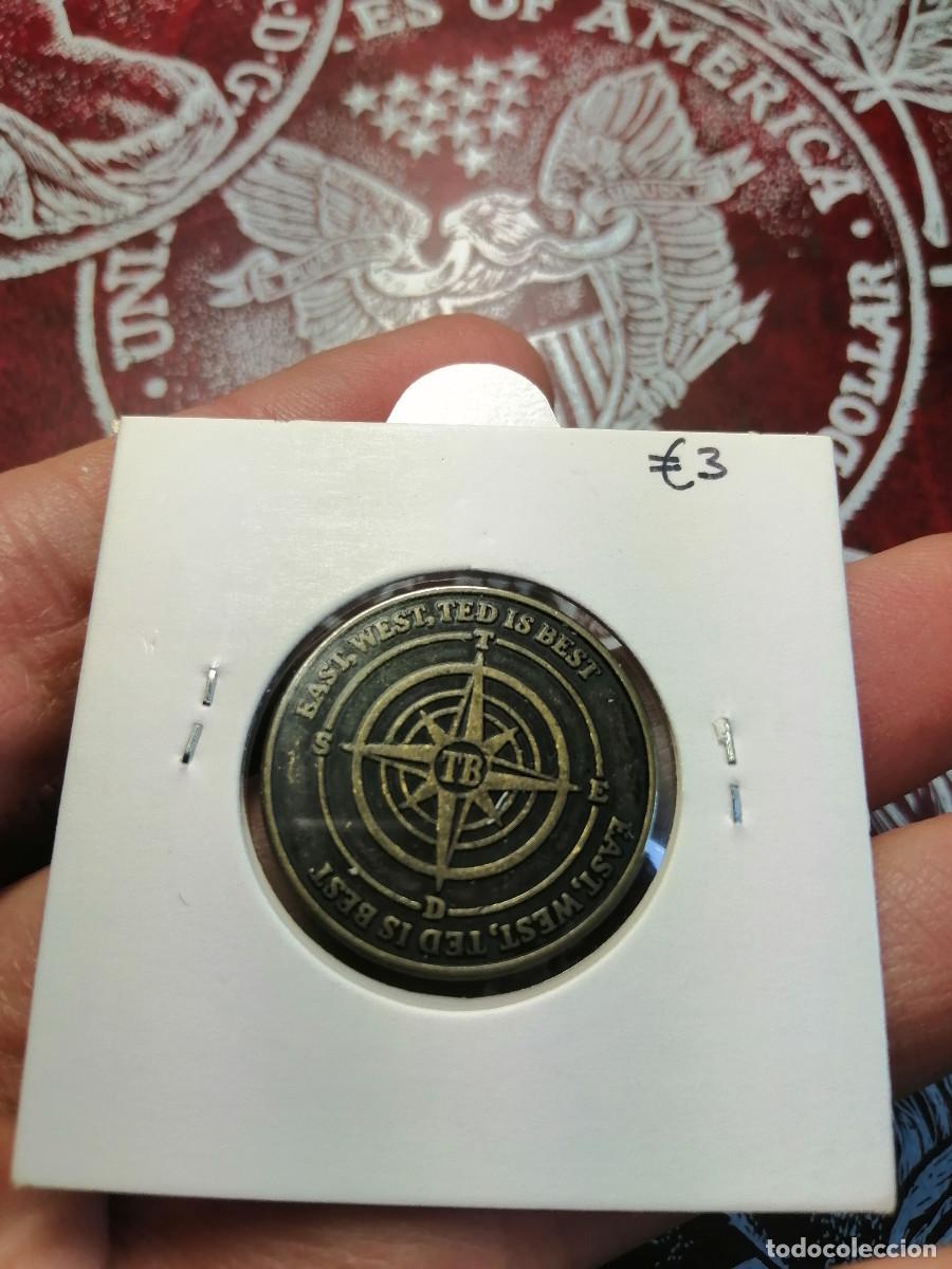 Monedas locales: Medalla TOKEN TED BAKER LONDON 1988 - Foto 2