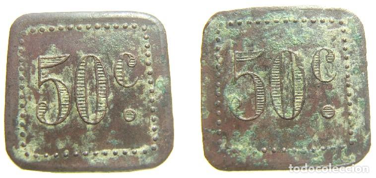 Monedas locales: FICHA DINERARIA VALOR 5 CENTIMOS 2,2 cm - Foto 1