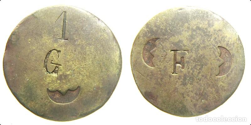 Monedas locales: FICHA A IDENTIFICAR mide 26 mm - Foto 1